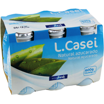 Imagen de Lcasei natural sweetened liquid yogurt 100 g 6-pack