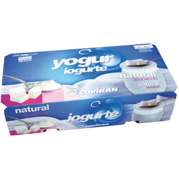 Imagen de Natural sweetened yogurt 125 g pack 8 u