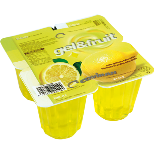 Imagen de Lemon flavored gelatin 100 ml pack 4 u